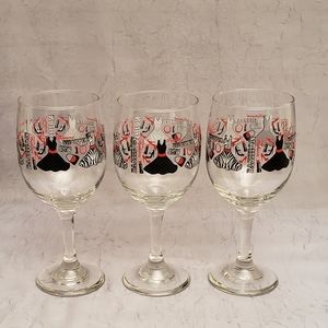 Fashion Novelty Stemmed Wine Glass (3)